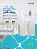 Integrated Ultrapure & Pure Water Systems Designed to simplify your daily lab life