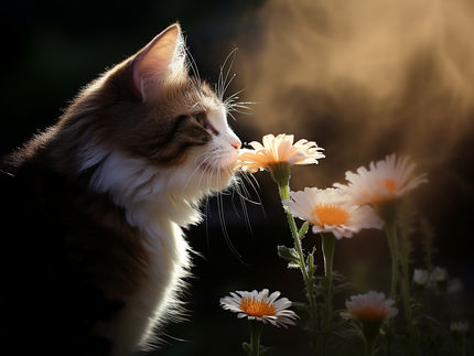 House cats’ noses may function like highly efficient chemical analysis equipment