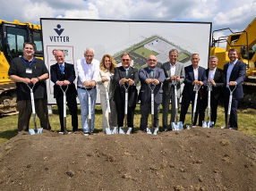 Vetter Marks the Start of New Clinical Site Con­struction with Ground­breaking Ceremony
